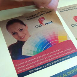 Stickers de papel Kraft